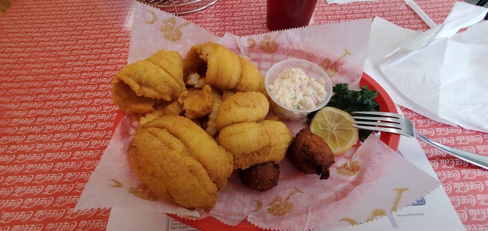 Large Flounder Platter